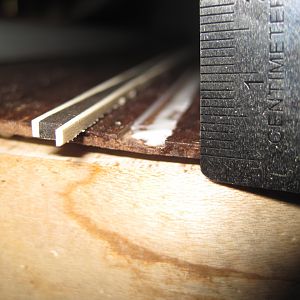 routing the backstrip groove