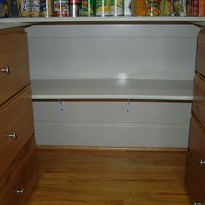 Pantry shelf