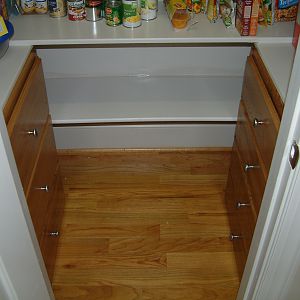 Pantry shelf