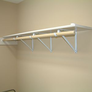 Laundry room shelf