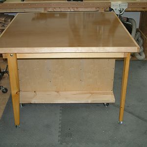 Flip Top Assembly Table