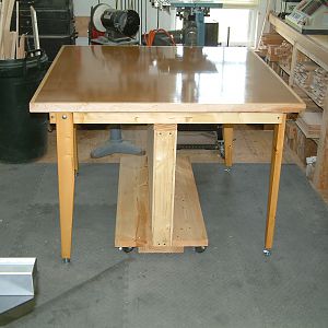 Flip Top Assembly Table