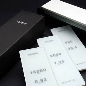 Shapton Ceramic Glass Sharpening Stone Set