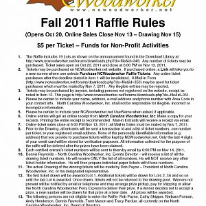 Fall 2011 Raffle Rules