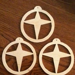 Star-Cross Ornaments
