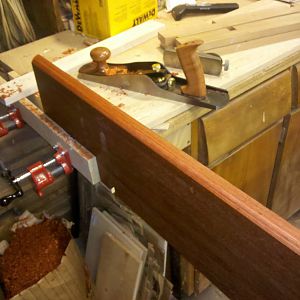 Rocky Top Coffee Table - planing edge profile