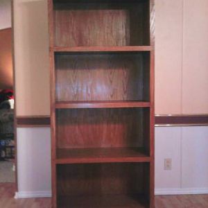 Oak bookcase