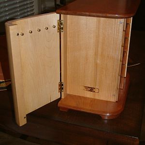 Maple and Cherry Jewelry Box