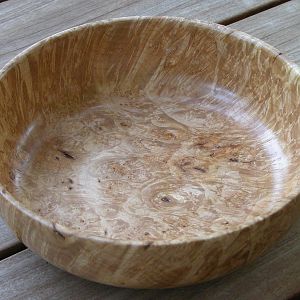 Maple Burl Bowl