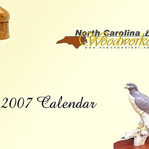 NCWoodworker 2007 Calendar cover