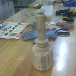 New mallet I turned back in September