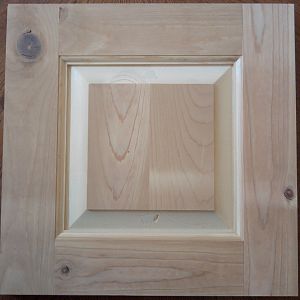 Prototype Raised Panel From Salvaged Pine