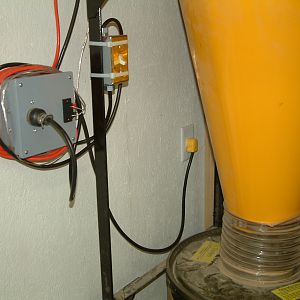 DC Remote controlled by blast gates