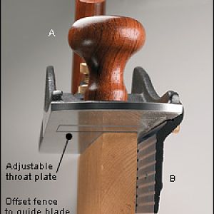 Veritas Bevel-Up Jointer with Fence