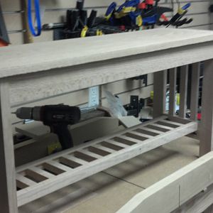 Read Oak Bench for Mom