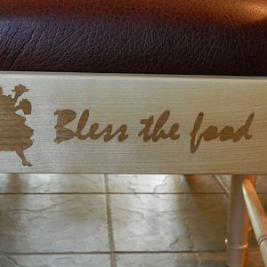 Hardwood inlay