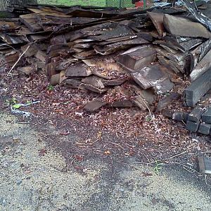 Live Edge Garden Bench