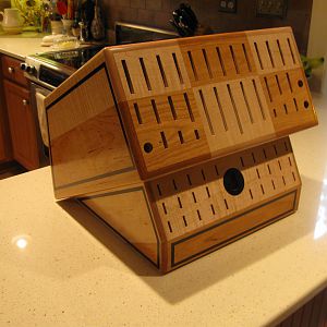 Custom Knife Block