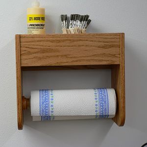 Paper Towel Center WOOD Magazine