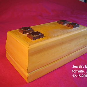 First Jewelry box for my wife, Deanne,