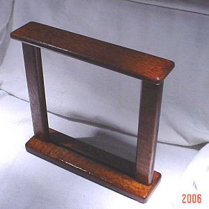 Lacewood Picture Frame/Stand