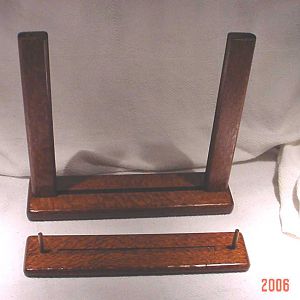 Lacewood Picture Frame/Stand