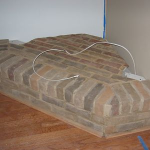 Finished Fireplace base