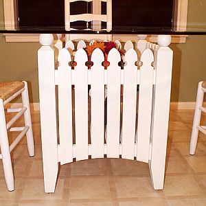 picket fence table