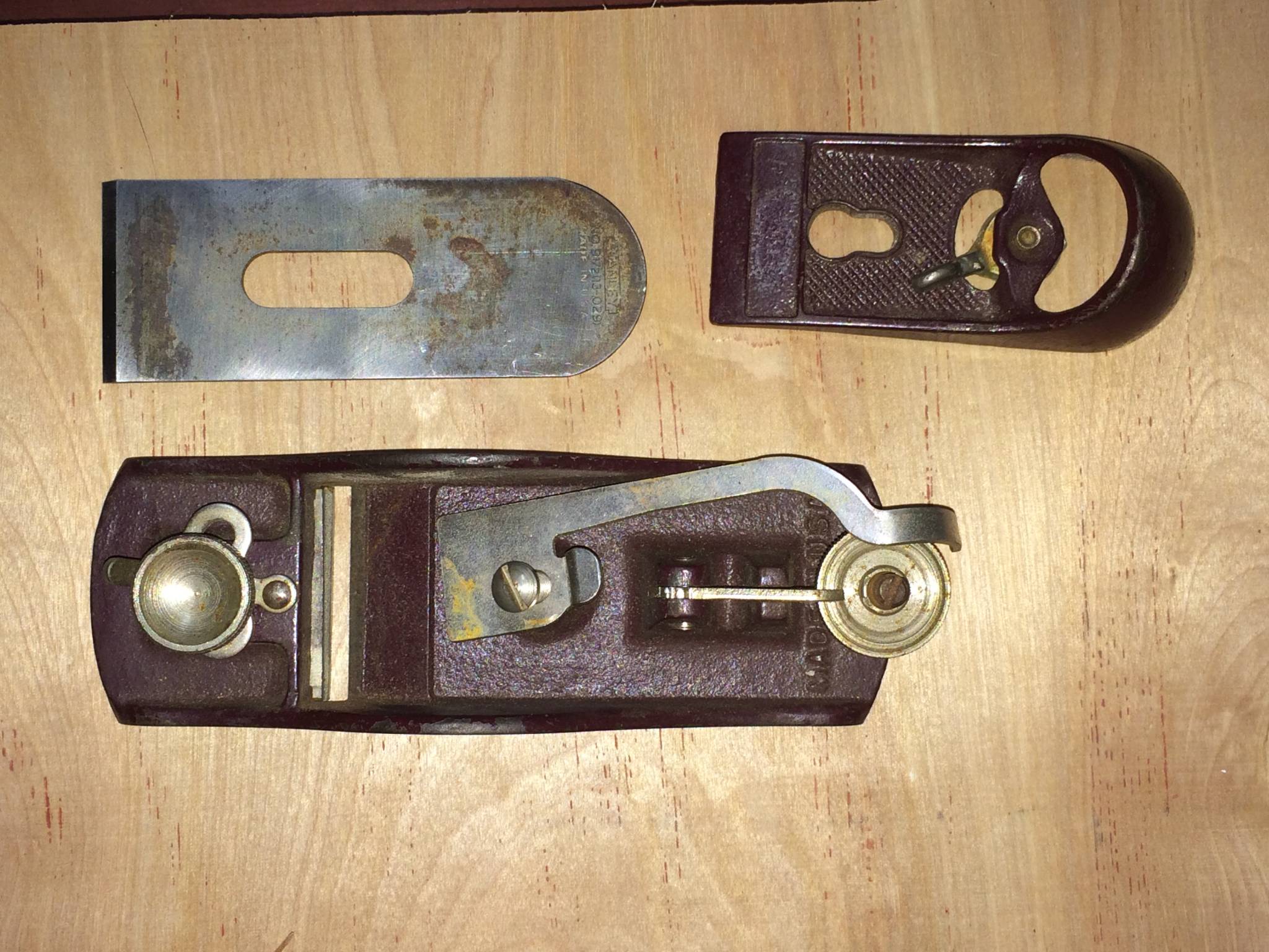 301 Yard Sale Finds - Stanley No 9 1/2 Block Plane Pic 4