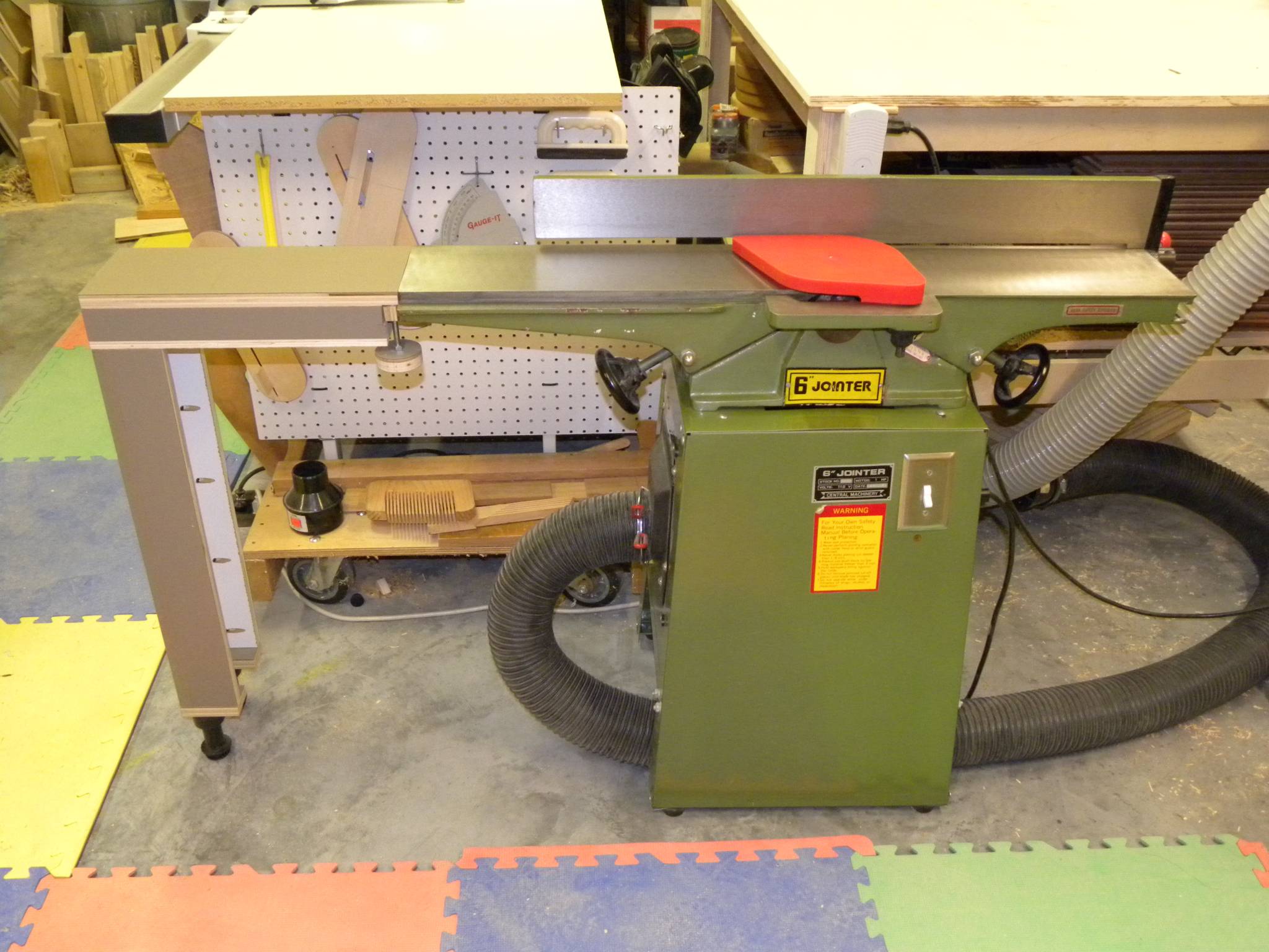6" jointer with extension