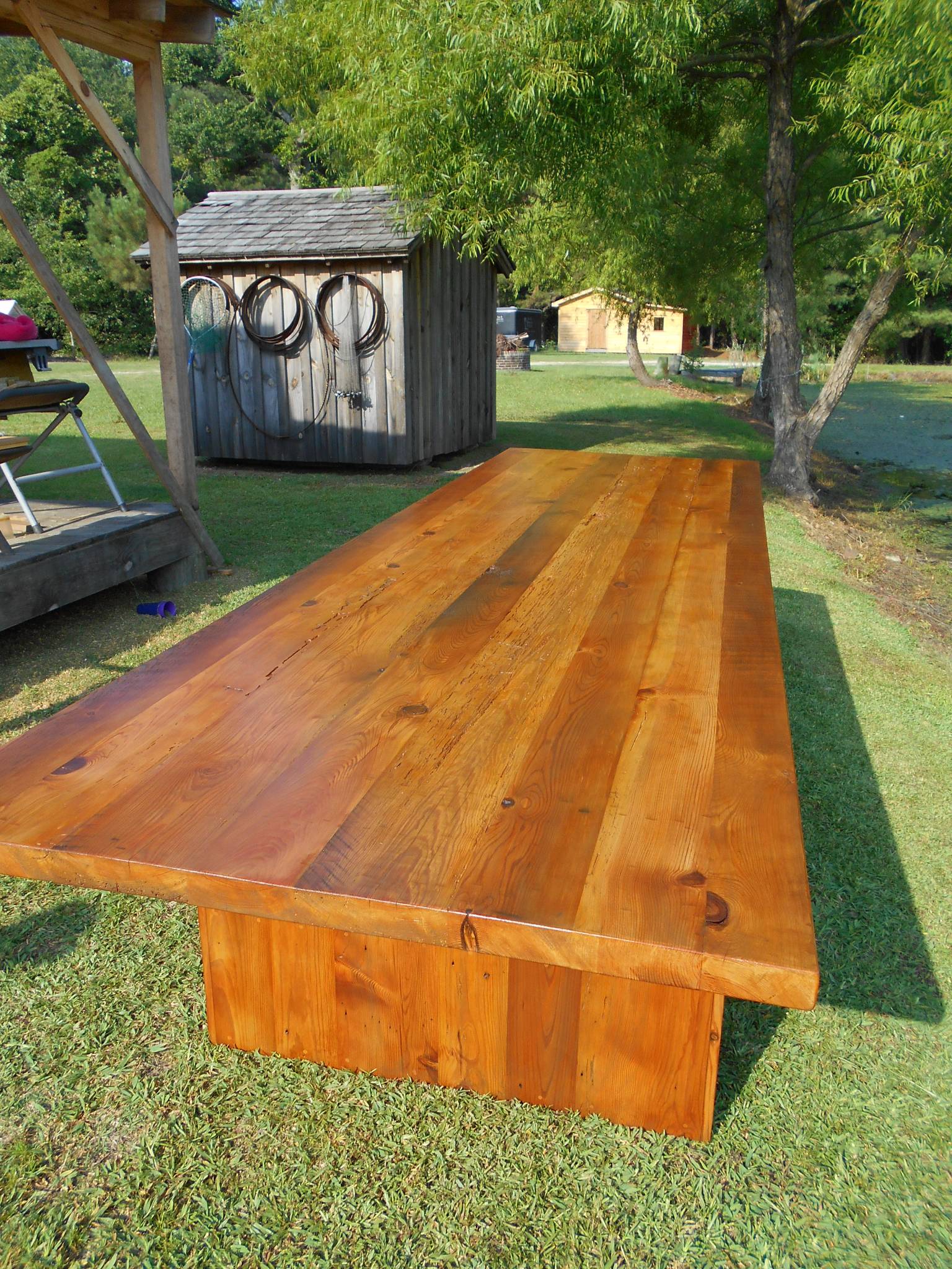 Antique Pine Confrence Table