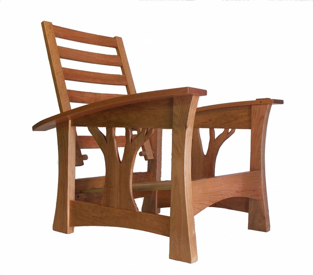 Arbor Bow Armed Morris Chair