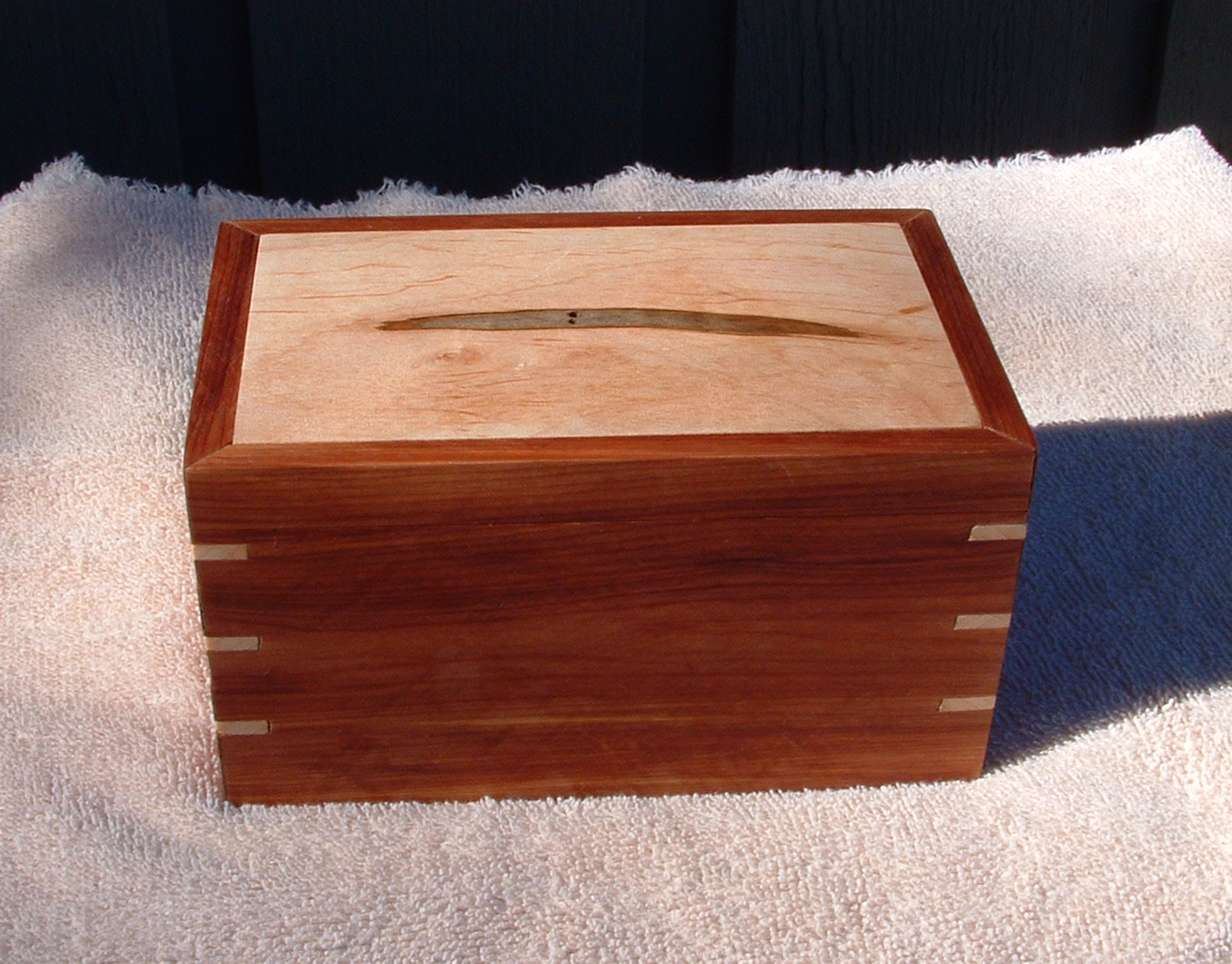 Cedar and Spalted Maple Box