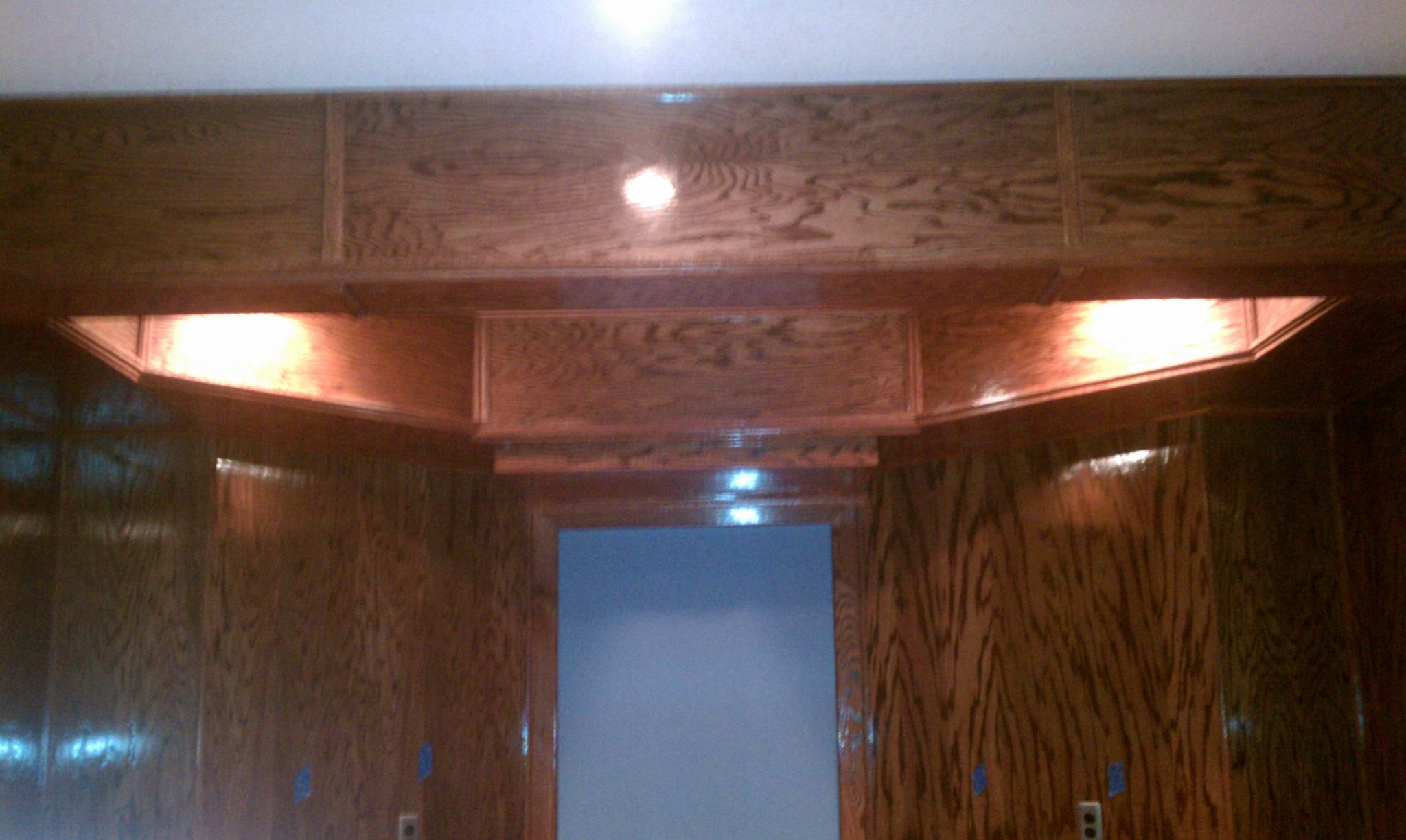 Ceiling Panels in Bar Area
