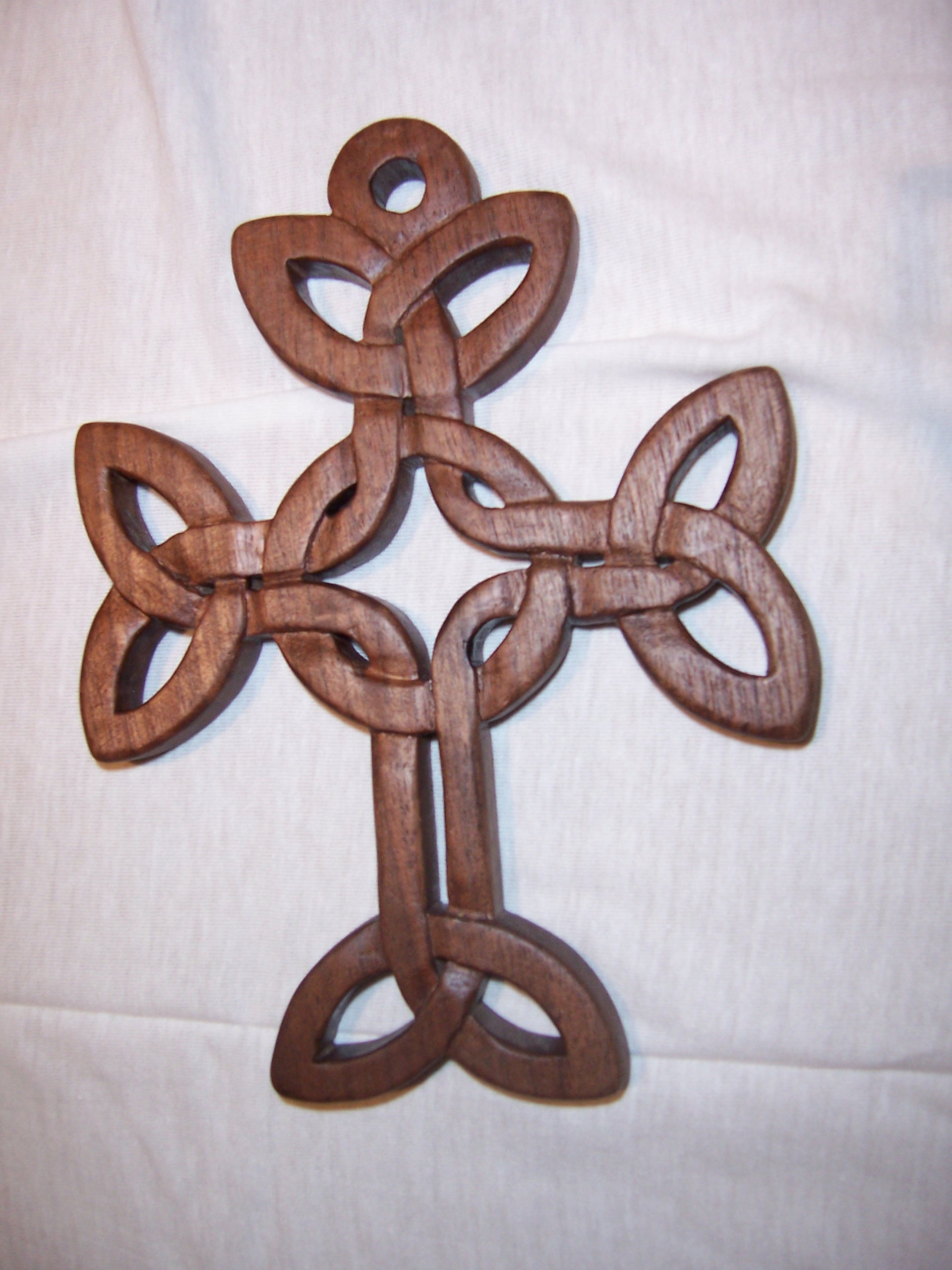 Celtic Cross with satin poly finish