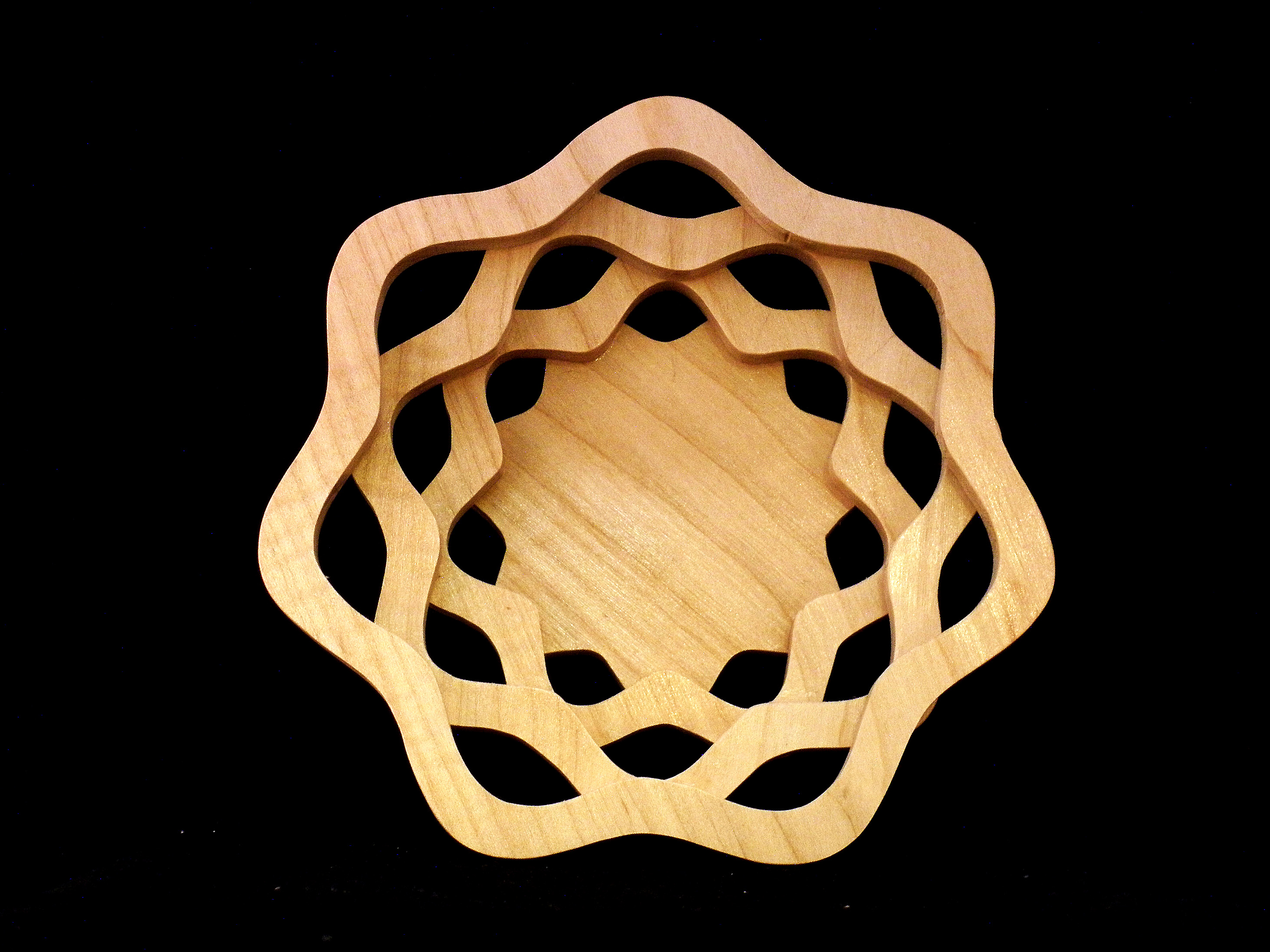 Curly Maple basket