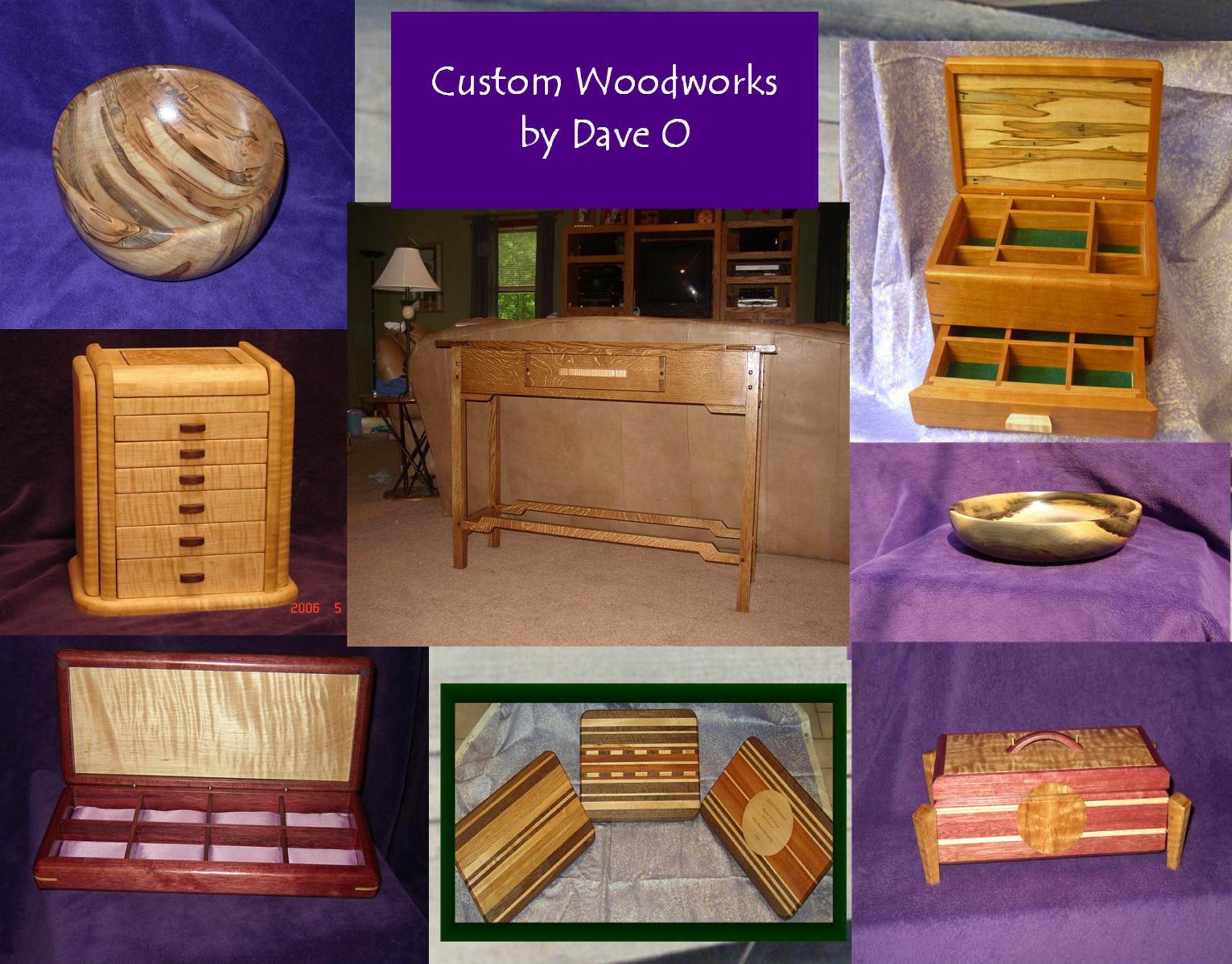 Custom Woodworks By Dave O