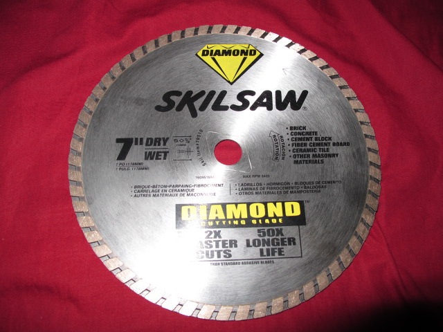 Diamond circular saw blade - Wet/Dry