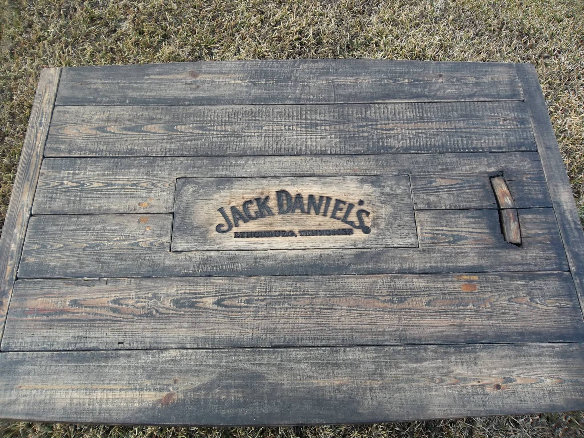 Jack Daniels Whiskey Barrel Coffee Table