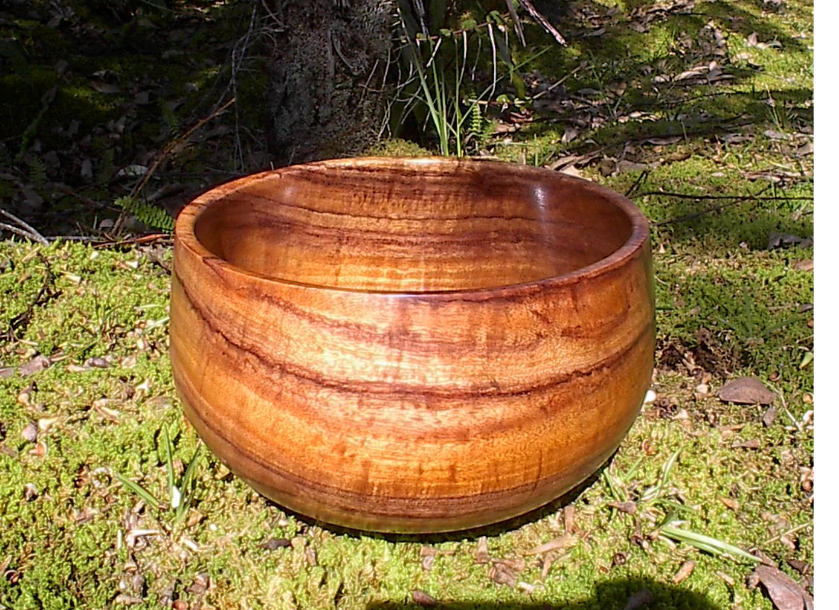 Koa wood bowl