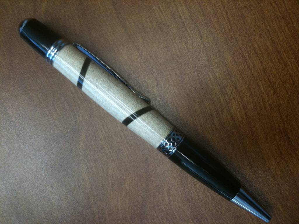 Mesa Pen with Maple and Ebony wood