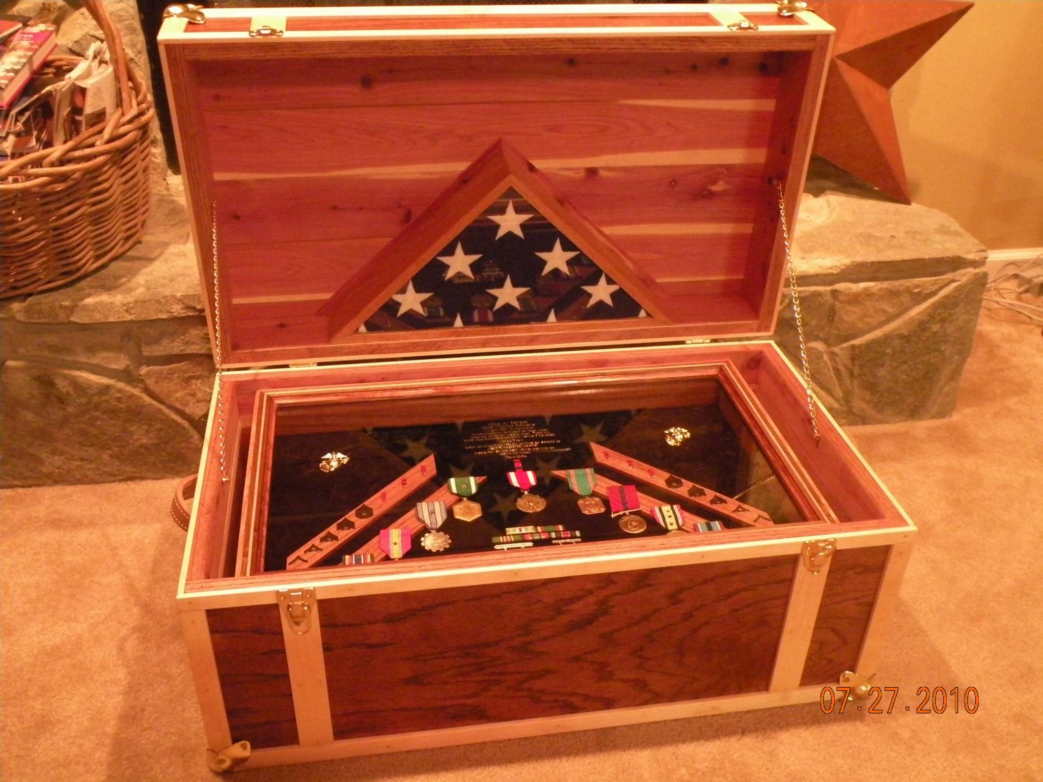 Military retirement chest