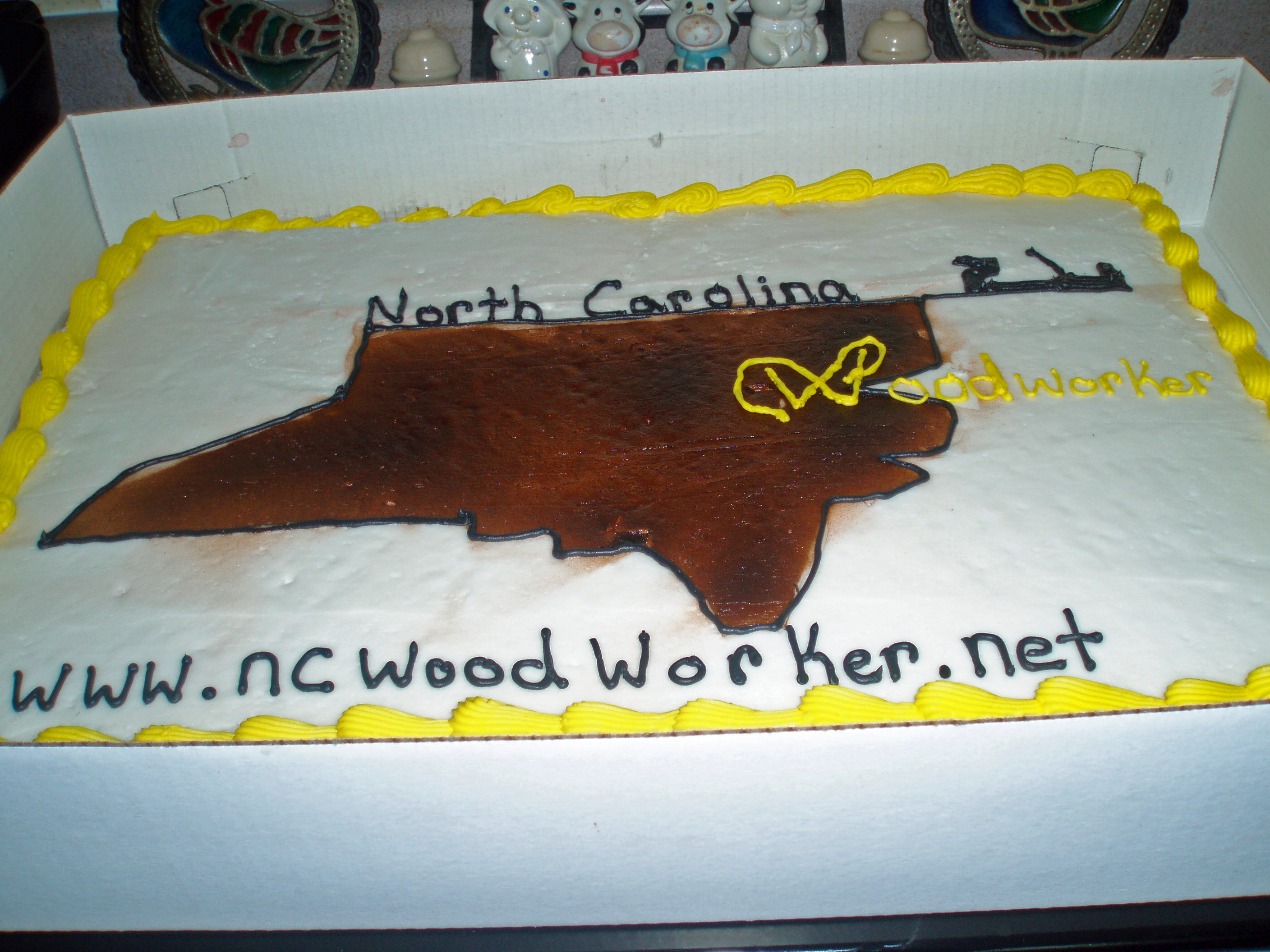 NC Woodworker Cake