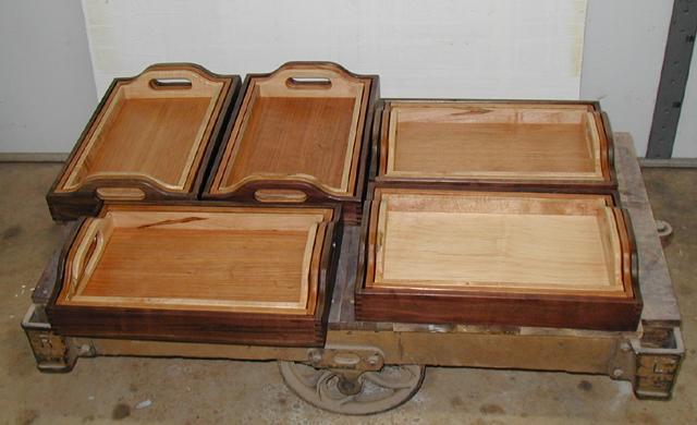 nested serving trays