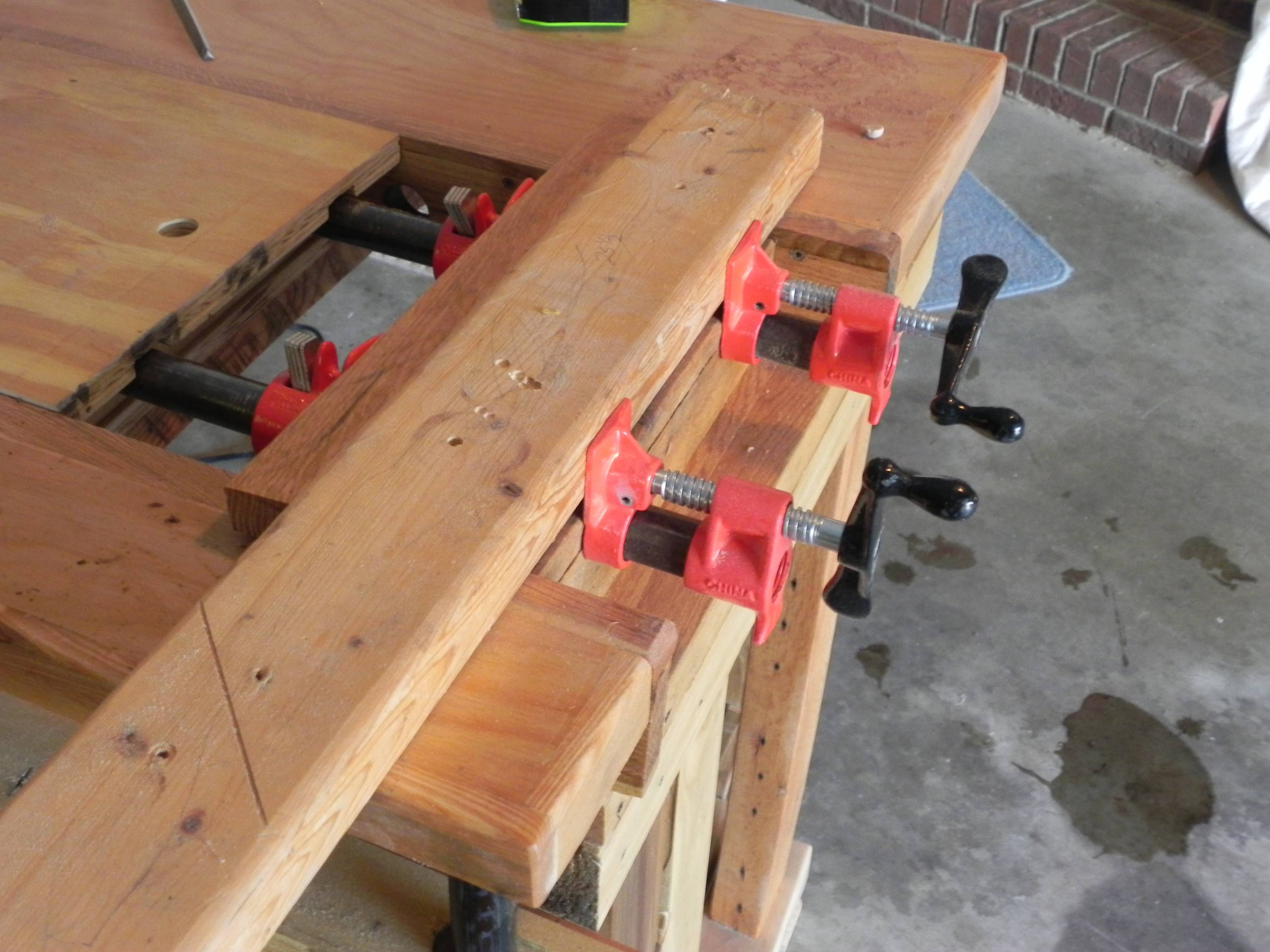 New Fangled Work Bench - Tail Vise