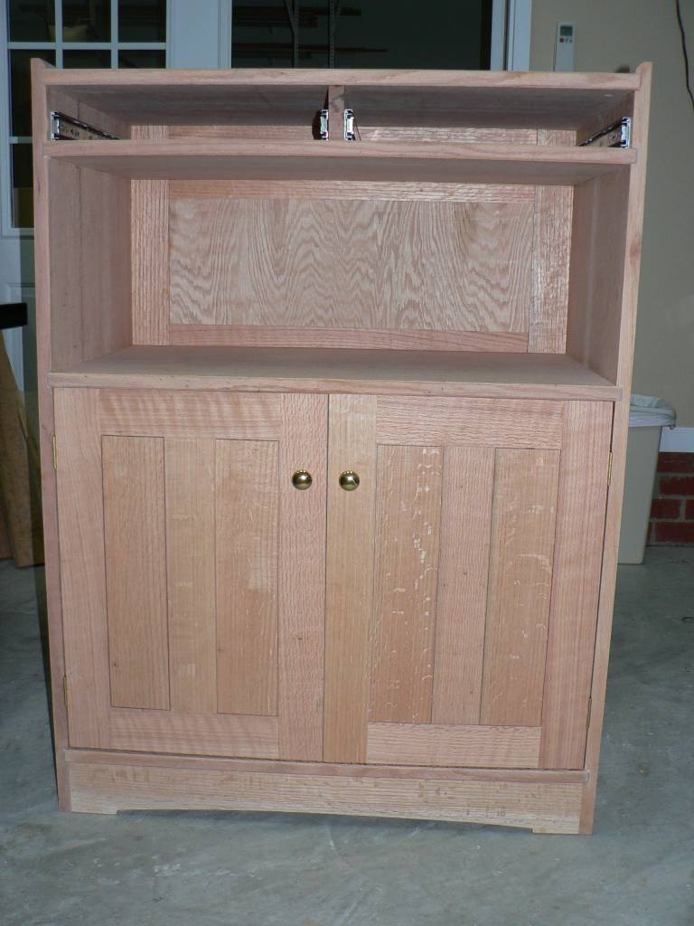 Oak Tool Cabinet (Doors)