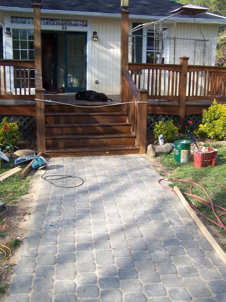 Paved Entryway