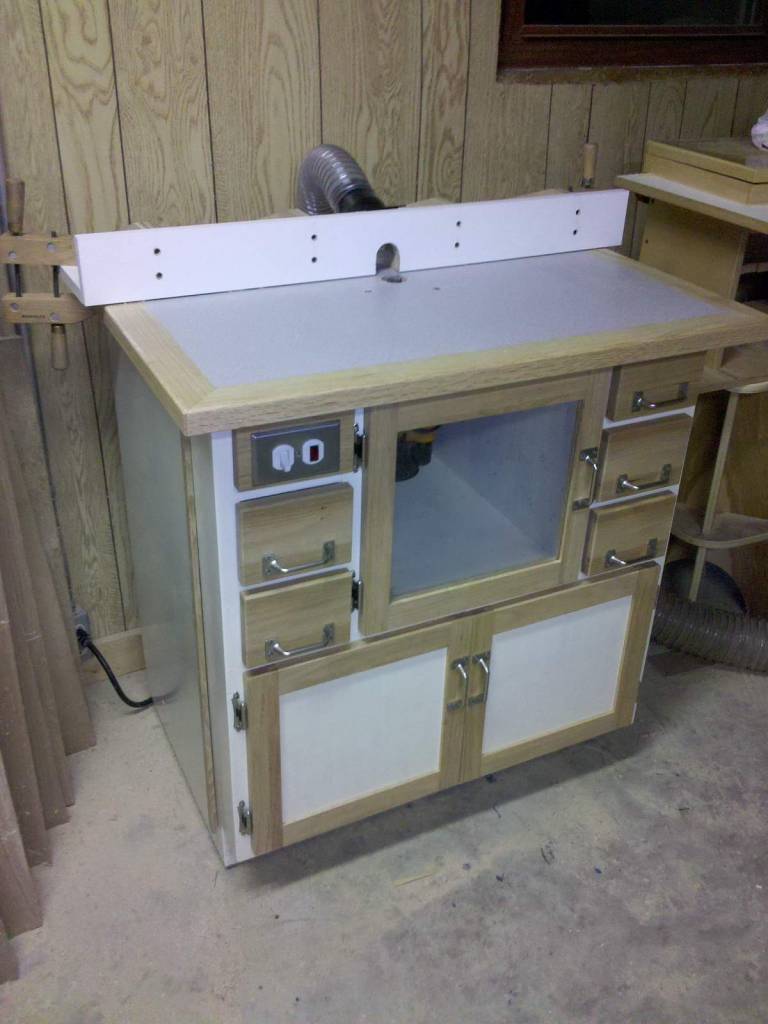 Router table from Raleigh CL after refacing