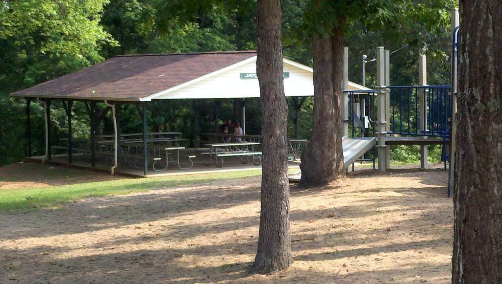 Second picnic shelter.