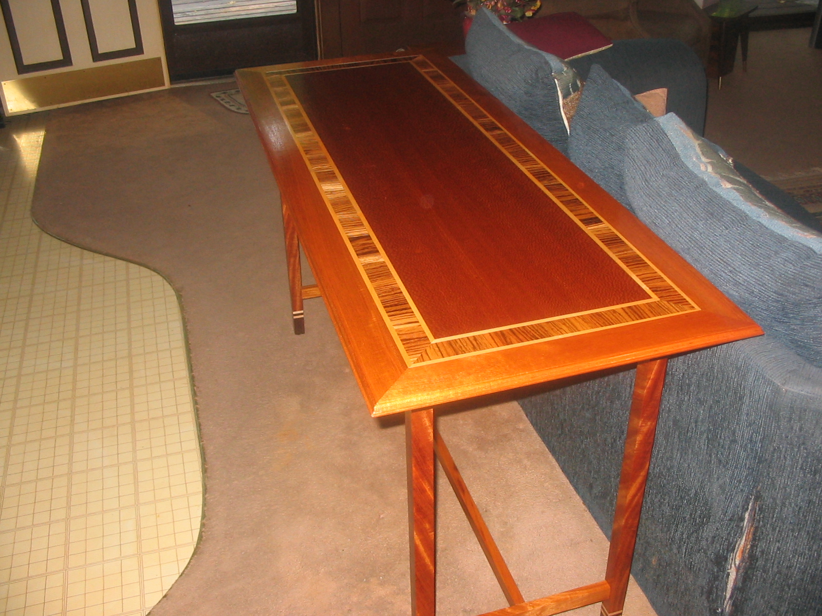 Sofa Table - Side View
